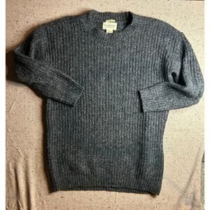 Denim & Supply Ralph Lauren Sweater Sz XS Grey Wool Blend Ribbed Crewneck